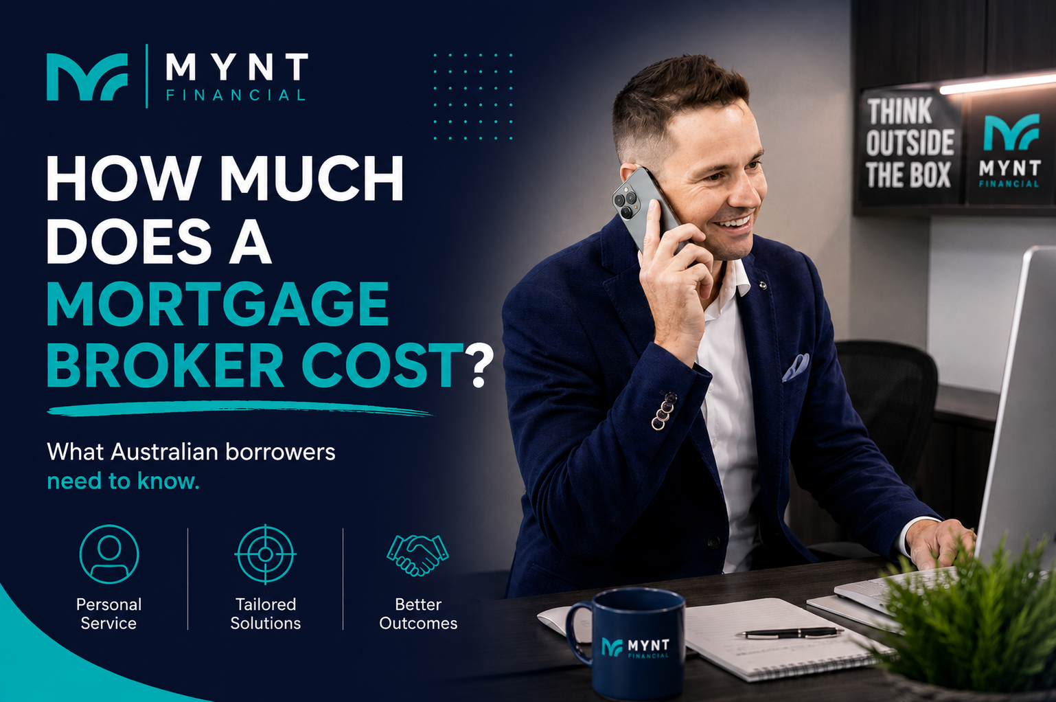 Mortgage broker helping a client with home loan advice at Mynt Financial – how much does a mortgage broker cost in Australia?